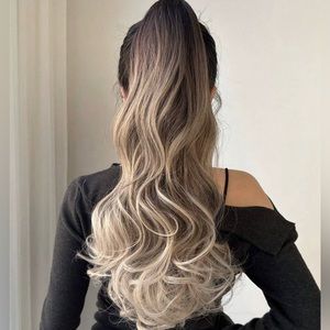 It’s an extension really pretty and fancy easy to put.